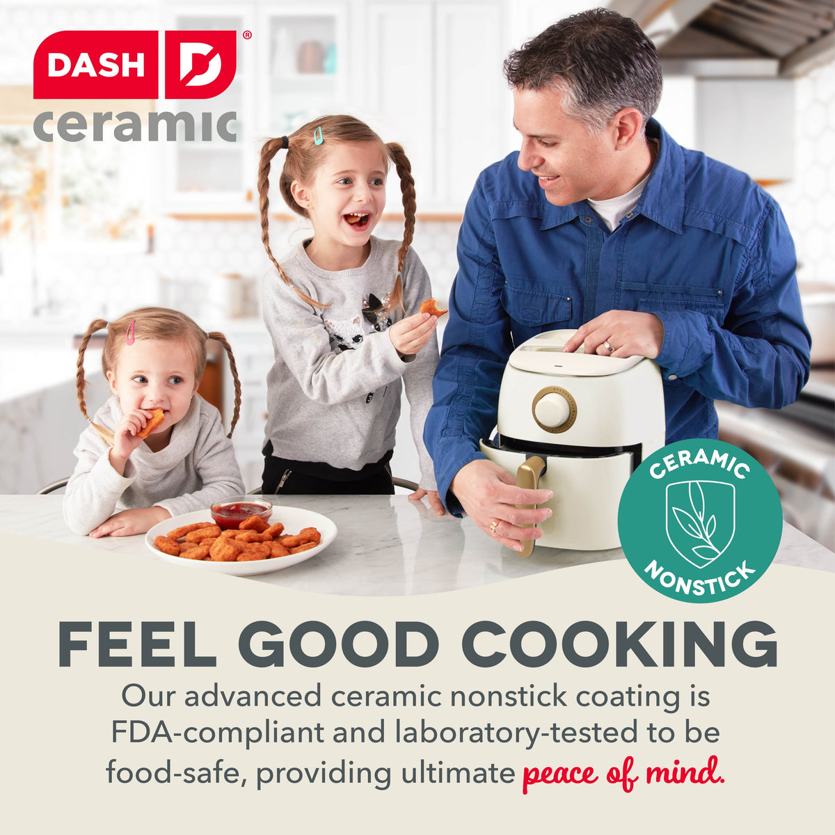 Ceramic Tasti-Crisp Express Air Fryer 2.6QT
