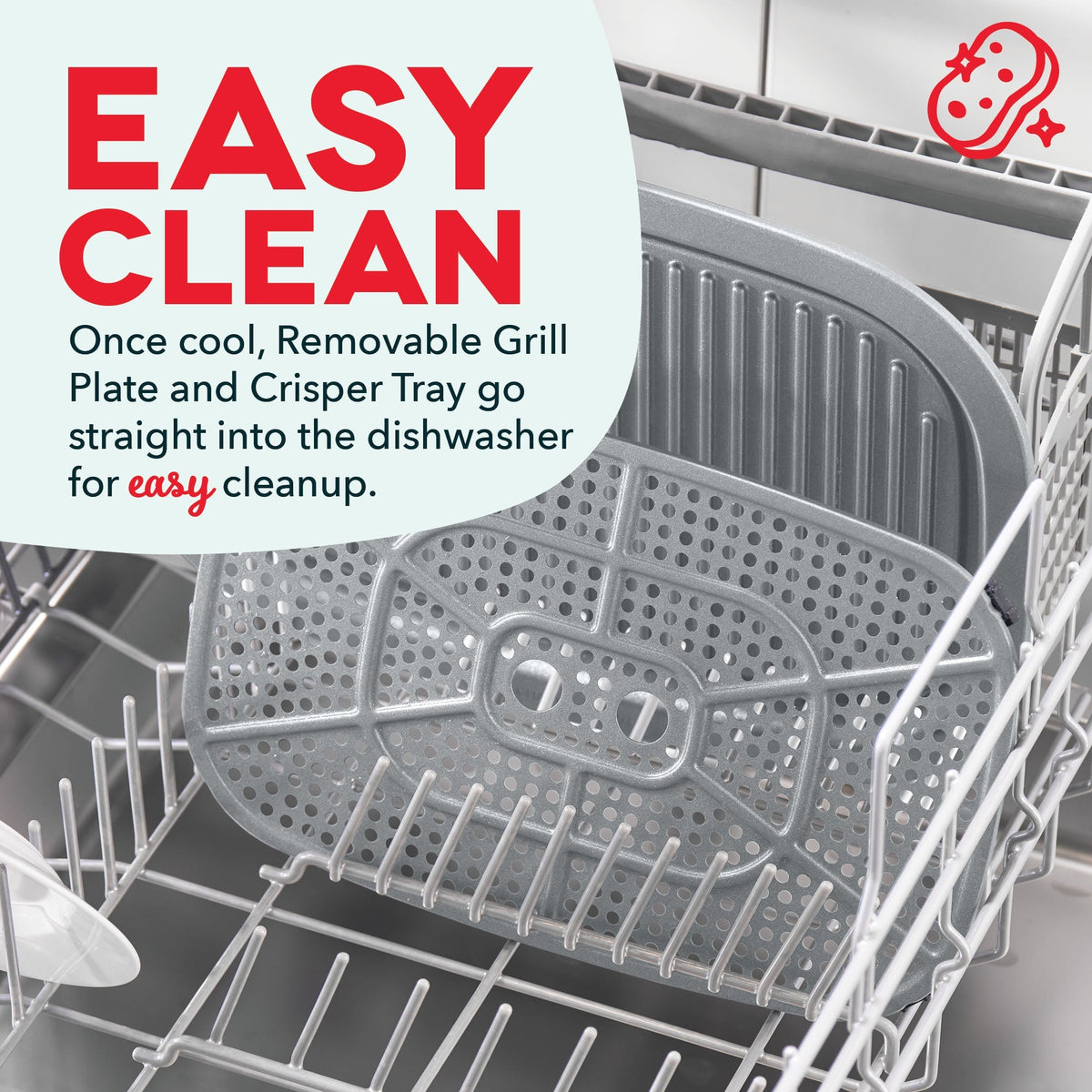 Flip & Fry™ Digital 2-in-1 Grill + Air Fryer