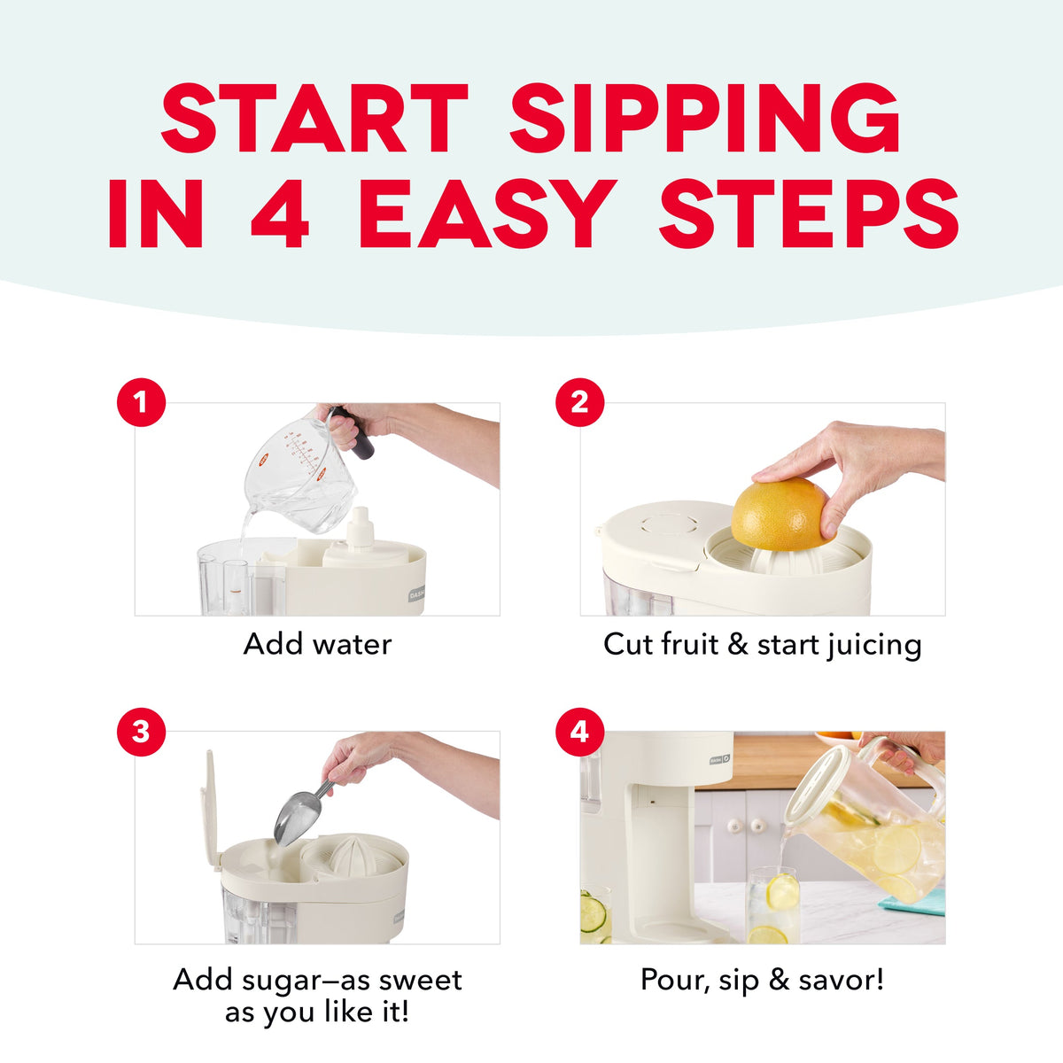 Lemonade Maker & Citrus Juicer